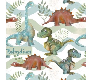 Bio Jersey Lillestoff - Babydinos